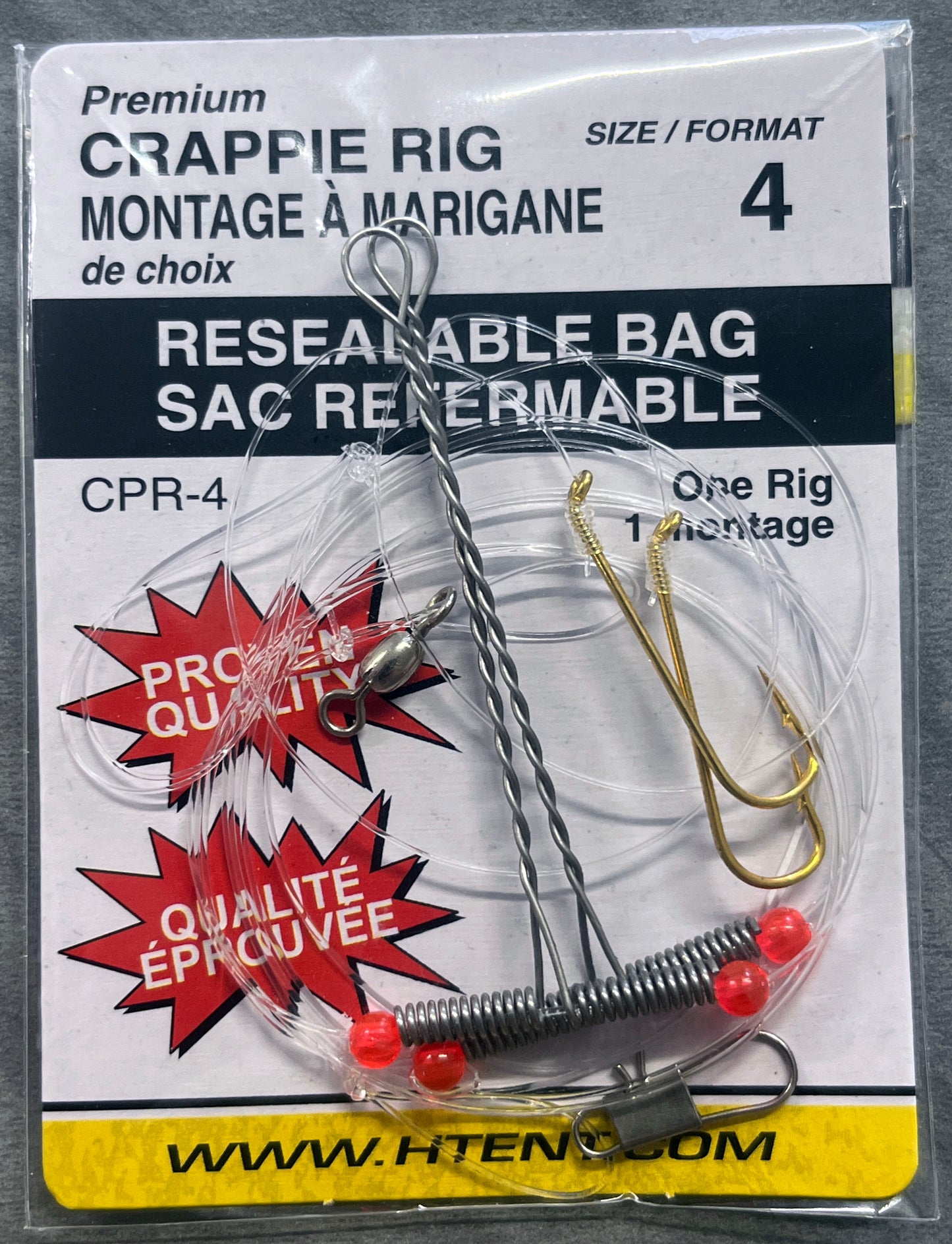 Wired Arm Premium Crappie Rig