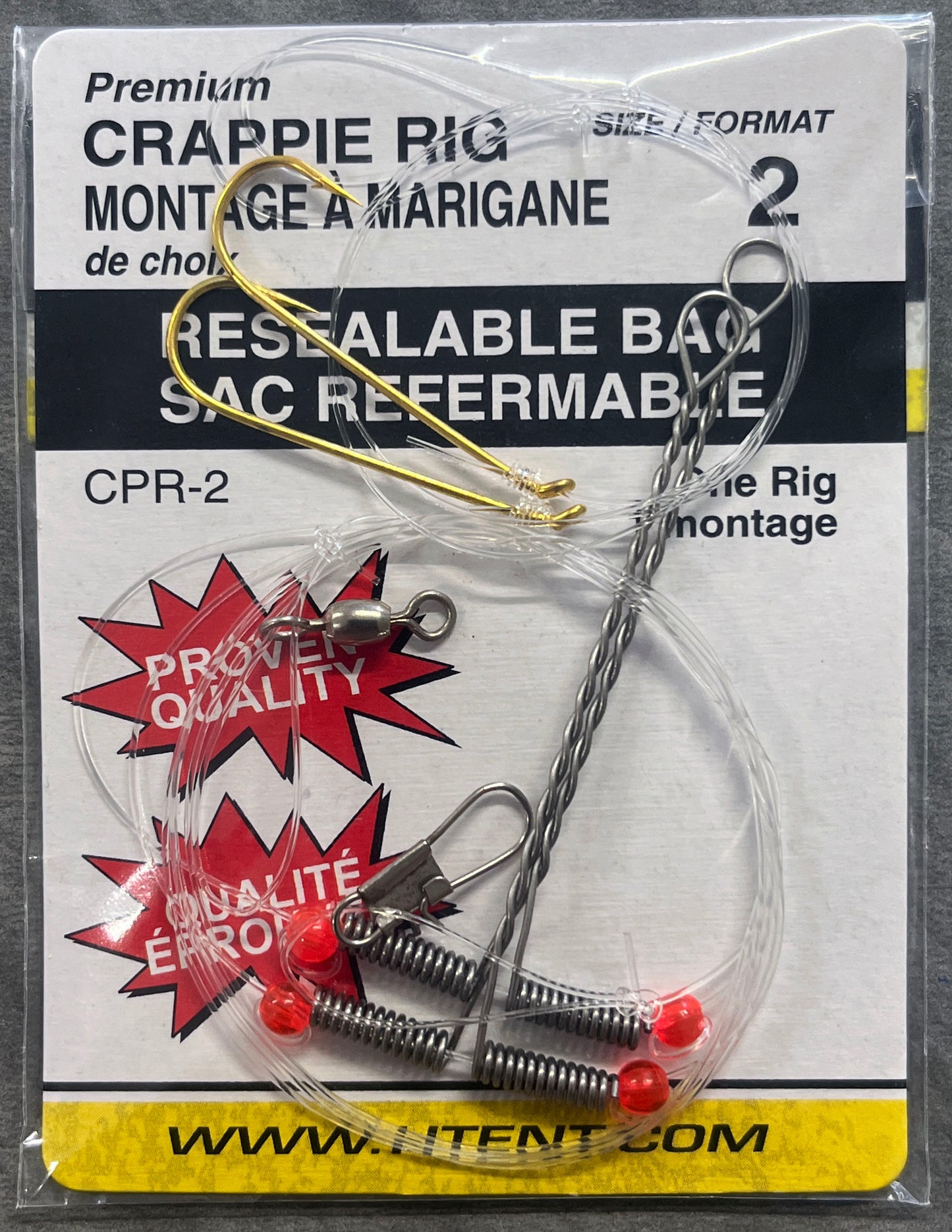 Wired Arm Premium Crappie Rig