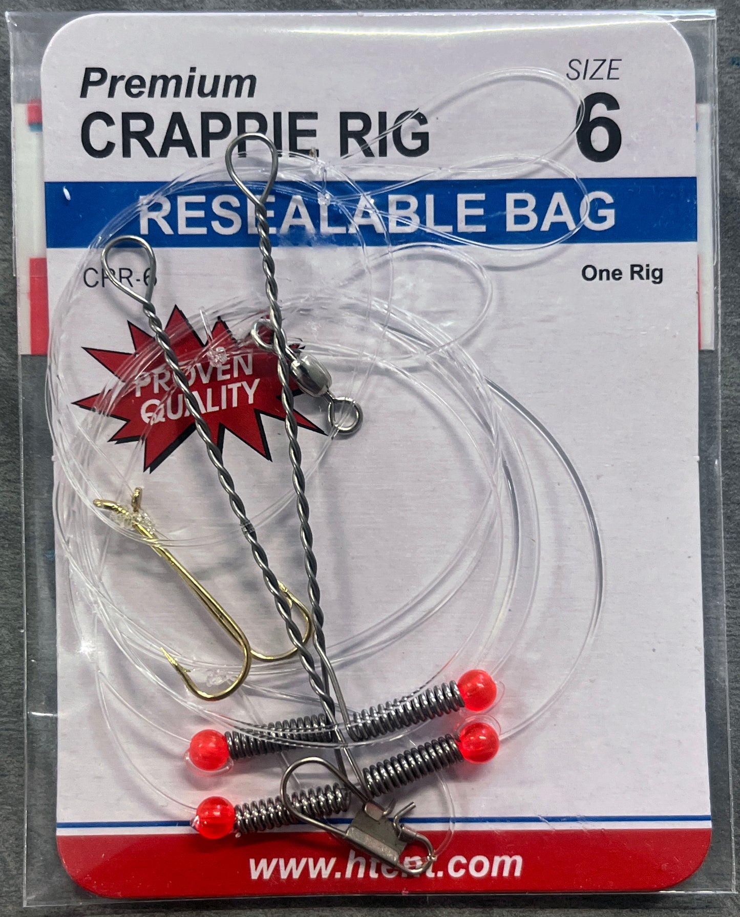 Wired Arm Premium Crappie Rig